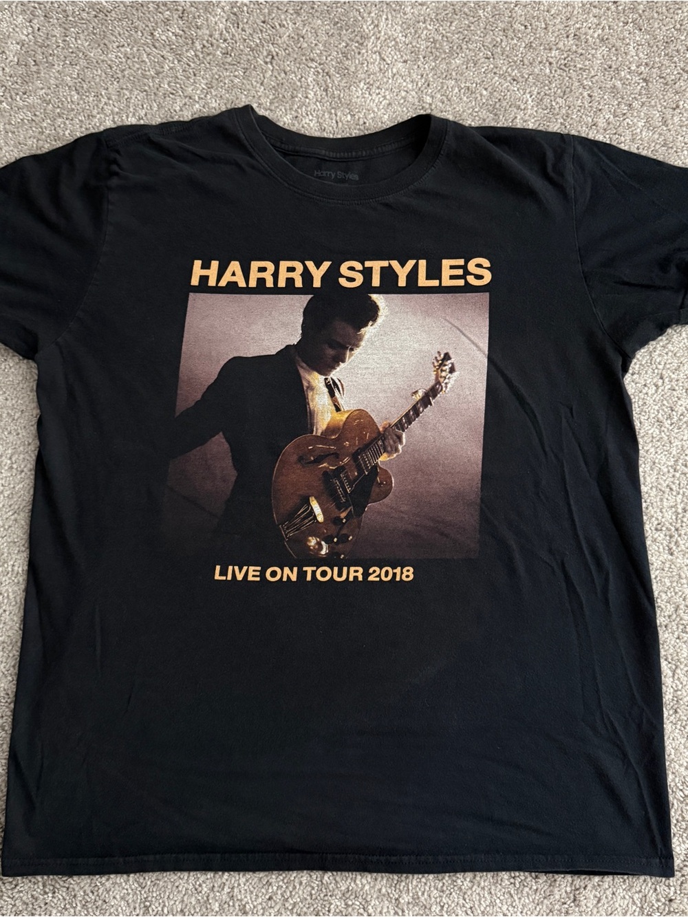 Harry Styles Live On Tour 2018 Concert T-Shirt Official Merch Large 22” x 28.5”